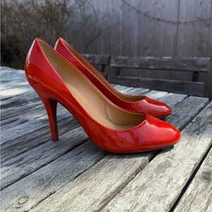 Red Patent Leather Women's Pumps J Crew